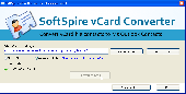 2011 vCard Converter Screenshot