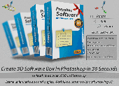 Screenshot of 3D Software Boxes