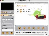 3herosoft PSP Video Converter for Mac Screenshot