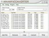 Screenshot of WAV MP3 Convertor