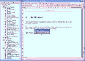 Screenshot of DocBuilder for Microsoft Word