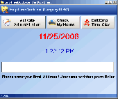 Emp Time Clock Screenshot