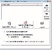 Excel Import Multiple HTML Files Software Screenshot