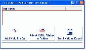 Screenshot of Excel Import Multiple XML Files Software