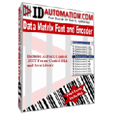 IDAutomation Data Matrix Font & Encoder Screenshot