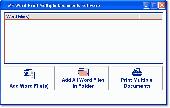 MS Word Print Multiple Documents Software Screenshot