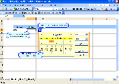 Screenshot of Pop-up Excel Calendar