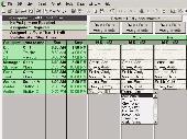 Screenshot of Schedule Split Shifts for 25 Employees