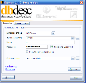 Screenshot of dbdesc