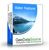 Screenshot of GeoDataSource World Water Features Database (Premium Edition)