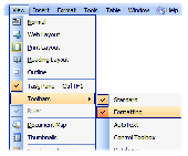 Screenshot of OfficeMenu