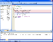 Screenshot of SannySoft Perl Editor