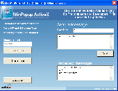 Screenshot of WinPopup ActiveX