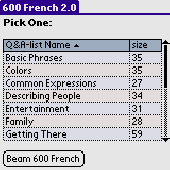 Screenshot of 600 French