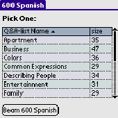Screenshot of 600 Spanish