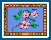 Screenshot of Coloring Book 4: Plants