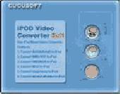Screenshot of DVD to iPod Video Converter Suite