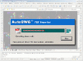 Screenshot of PDF to DWG Converter Stand-Alone