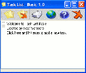 Screenshot of Task List Basic