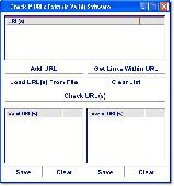 Screenshot of Check If URLs Exist (Is Valid) Software