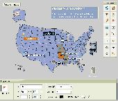 Dealer Store Locator Map (USA) Screenshot