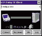 Screenshot of NCP Secure Entry CE Client
