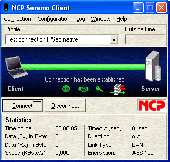 Screenshot of NCP Seremo Client