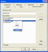 Outlook Attachment Alarm Screenshot