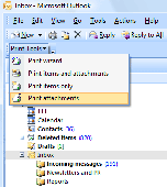 Screenshot of Print Tools for Outlook