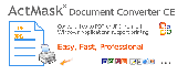 Screenshot of ActMask Document Converter CE