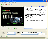 Screenshot of AVI/WMV PSP Converter