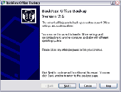 Screenshot of BackRex Office Backup