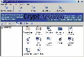 Screenshot of CryptArchiver