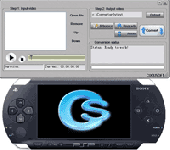 Screenshot of CSoft PSP Movie Video Converter