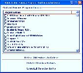 Screenshot of Delete Add or Remove Programs List Entries Software