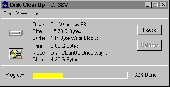Screenshot of Disk CleanUp 2000