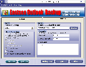 Screenshot of Eastsea Outlook Backup
