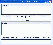 Screenshot of Extract Email Addresses From Text & HTML Files Software