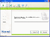 Screenshot of Kernel - XLS File Recovery Software