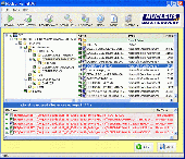 Screenshot of Kernel BKF - Corrupt Backup File Repair