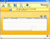 Screenshot of Kernel DBF - Repair corrupt DBF files