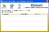 Screenshot of Kernel Outlook Express Password Recovery