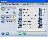 Desktop Operation Sensor Screenshot