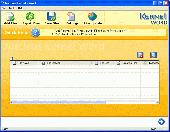 Nucleus Kernel Word Document Repair Software Screenshot