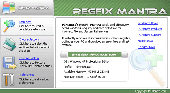 Screenshot of Registry Cleaner - RegFix Mantra