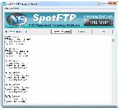 Screenshot of SpotFTP Password Recover