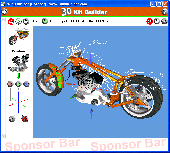Screenshot of 3D Kit Builder (Chopper)