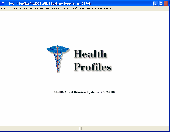 Screenshot of Health Profiles