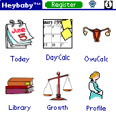 Screenshot of Heybaby (For PocketPC)