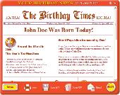Screenshot of Your Birthday News - Intl Edition